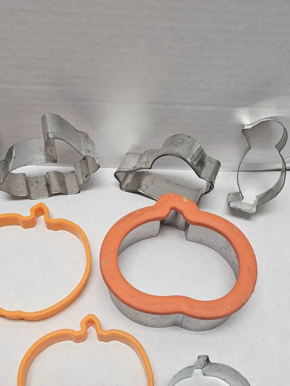 Multi Lot Shape Size Cookie Cutters Pumpkin Chick Duck Rabbit Fish Penguin +